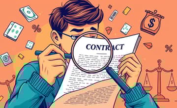 Las Letras Pequeñas: Lo que Debes Saber antes de Firmar un Crédito