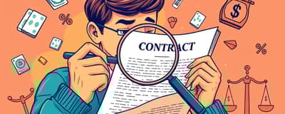 Las Letras Pequeñas: Lo que Debes Saber antes de Firmar un Crédito